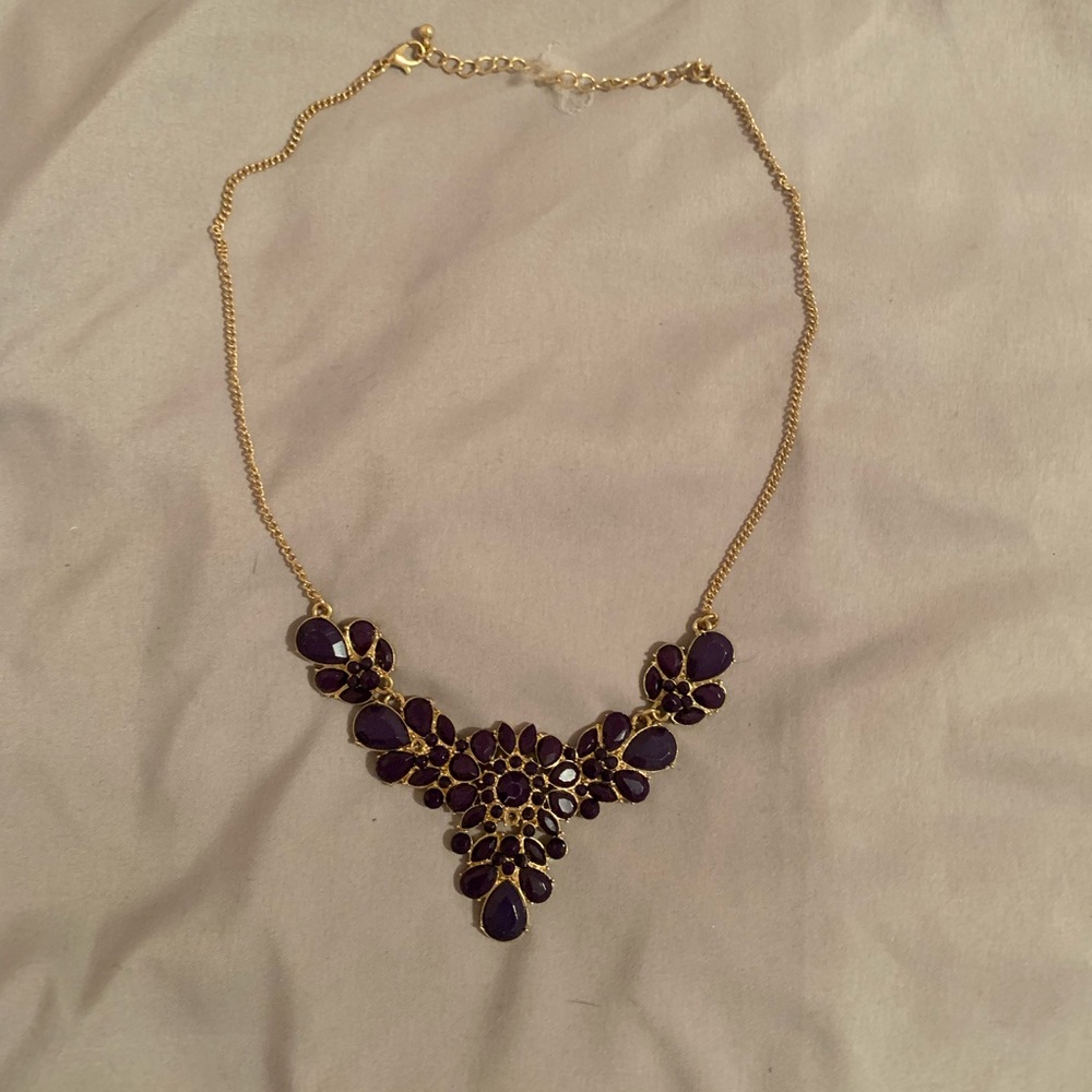 Chunky metal necklace